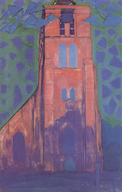Piet Mondrian Church oil painting image